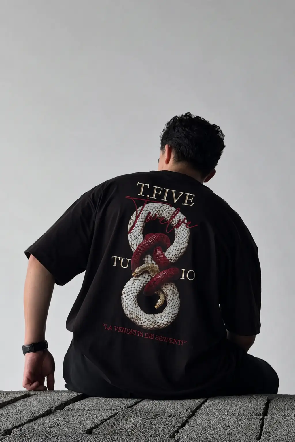 Men Tshirt (Snakes) alternate image